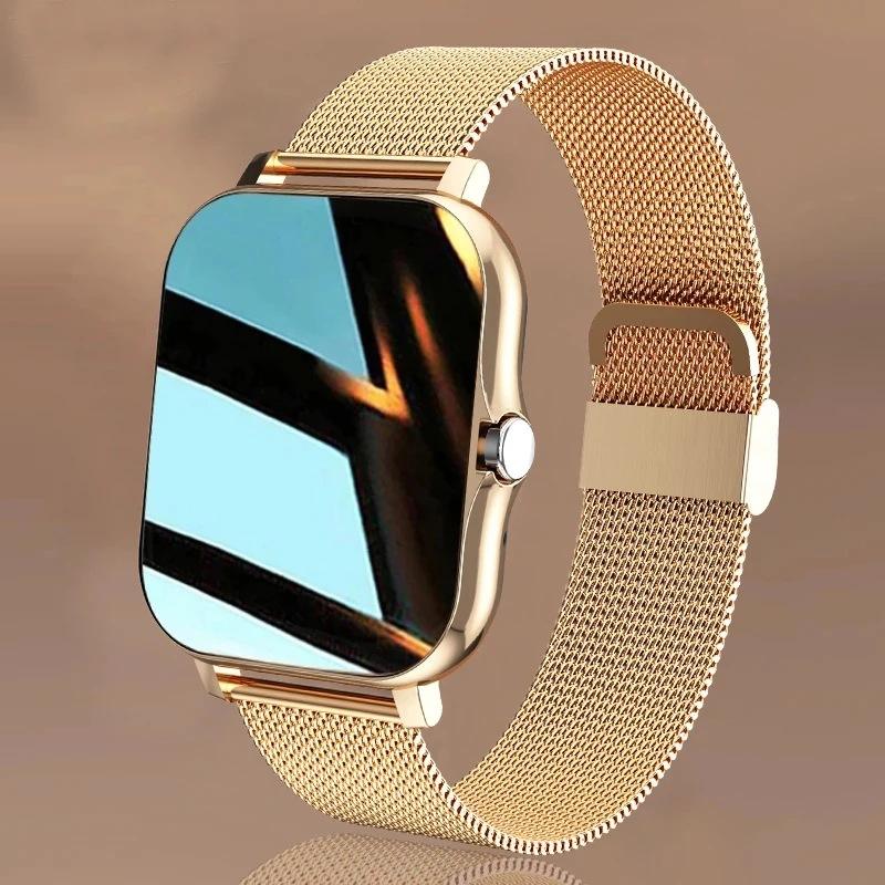 2025 Montre Connecte Y13 Stainless Steel Smart Watch IP67 Hombre Relojes New Deportivo Relogio Men's and Women's Smart Watch H13