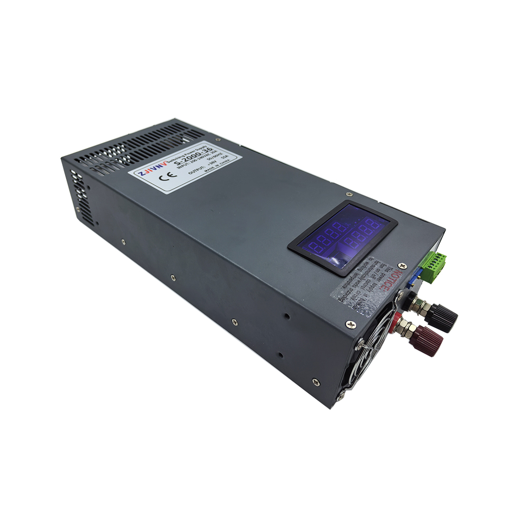 2000 watt switching power supply 0-48v 0-41A constant voltage current adjustable power charger AC to DC converter