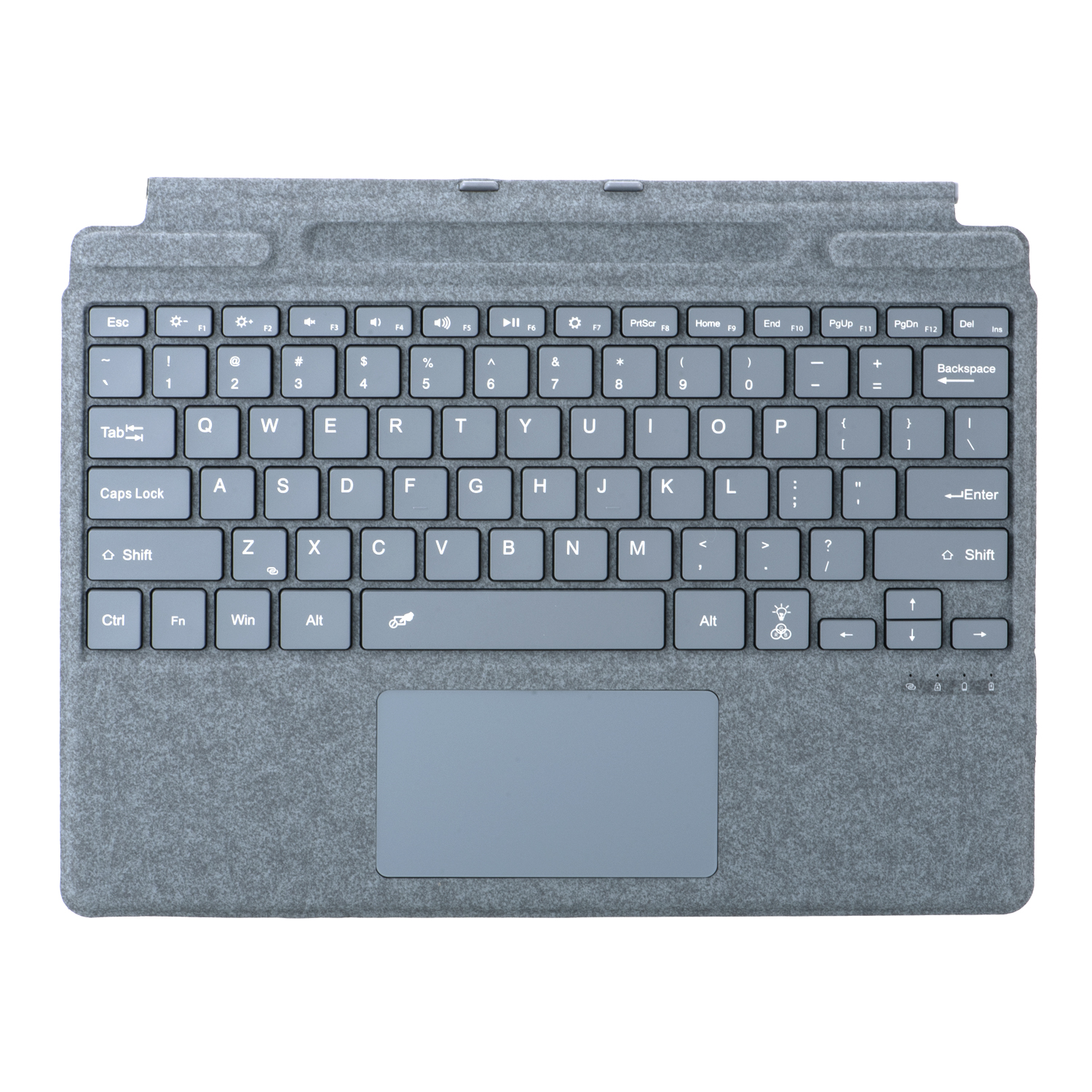13 inch Universal Serial Bus C-type wireless mechanical keyboard touch technology with Bluetooth interface, compatible with Microsoft Professional 8, 9, 10, and 11